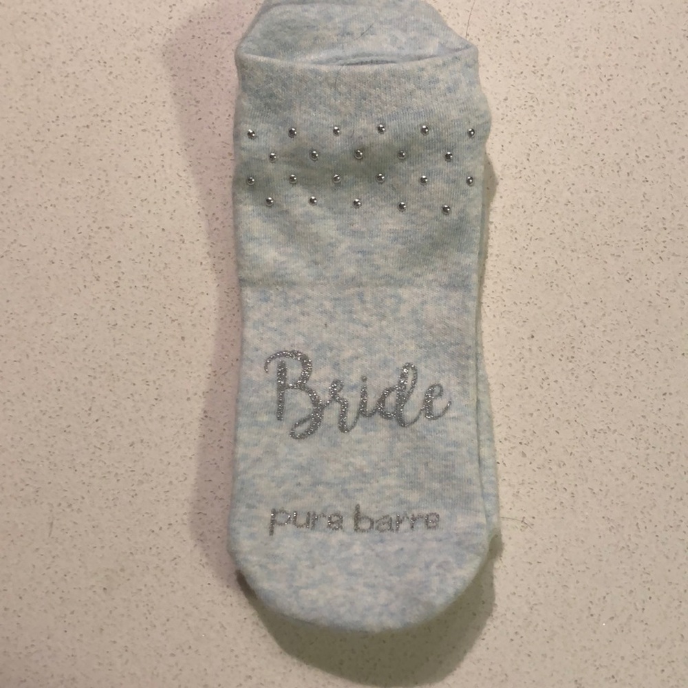 Pure Barre bride sticky socks